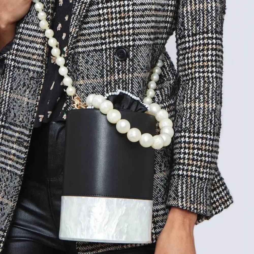 Lele Sadoughi Dallas Bag Pearl - Picture 5 of 6